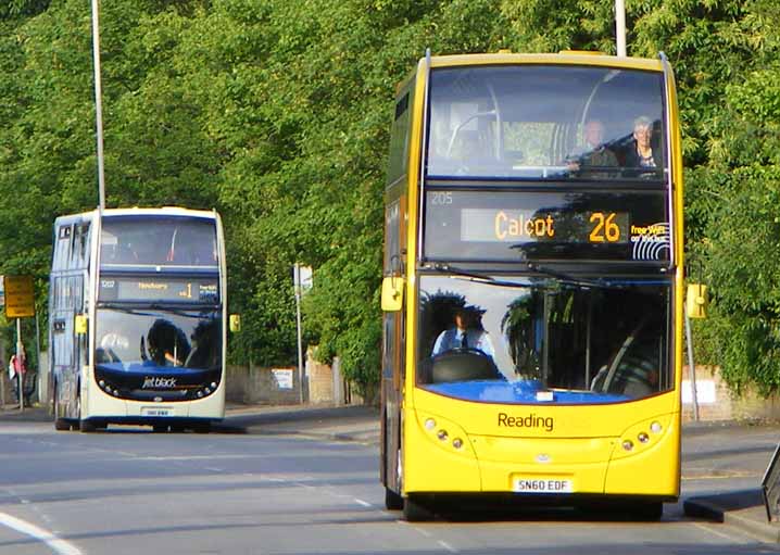 Reading Buses Alexander Dennis Enviro400H 205